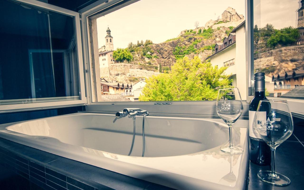 Chambre D'Hote Valere Sion Buitenkant foto